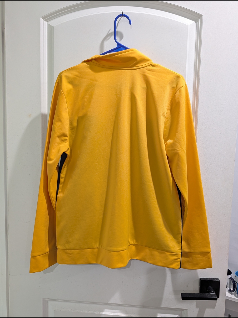 Adidas Men’s Yellow & Navy Track Jacket - Picture 7 of 7